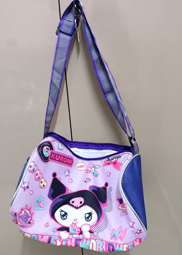 New Kuromi Cartoon Print Sling Bag
