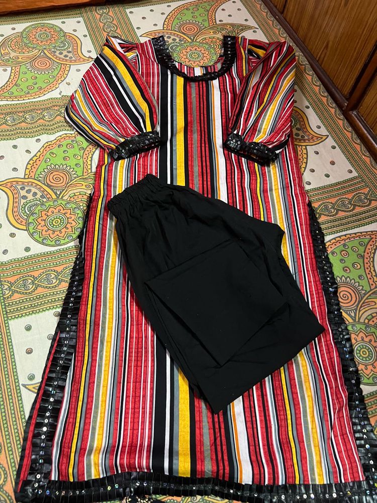 Marjina Seleevs Kurti And Pant