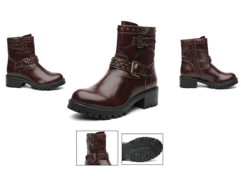 Stylish Brown Ankle Boots(36 Size)