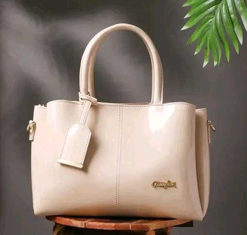 Elegant Beige Handbag