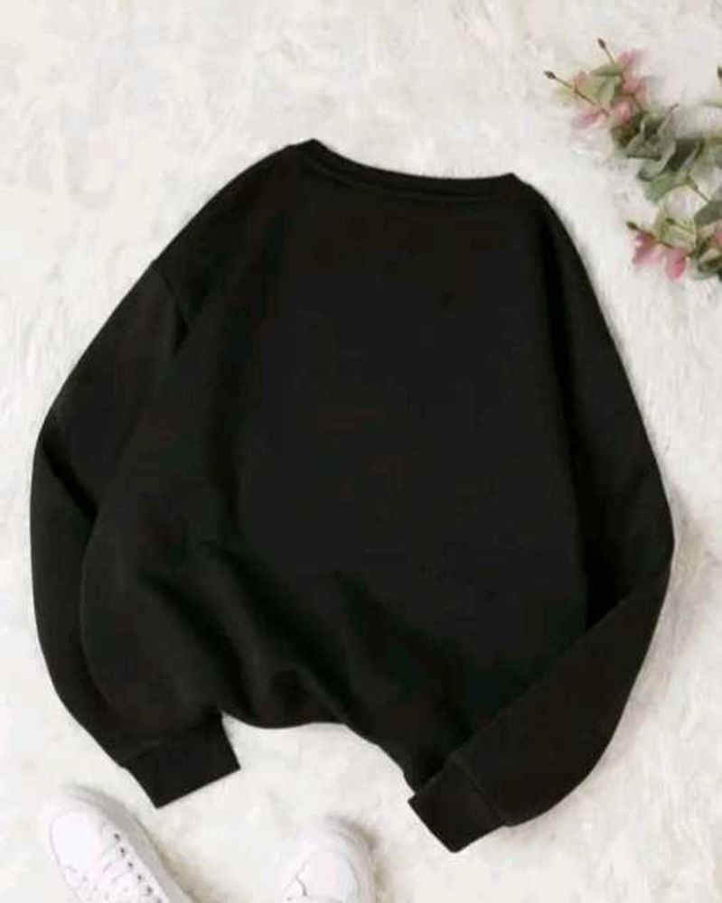 Black Casual Sweatshirt (CL)