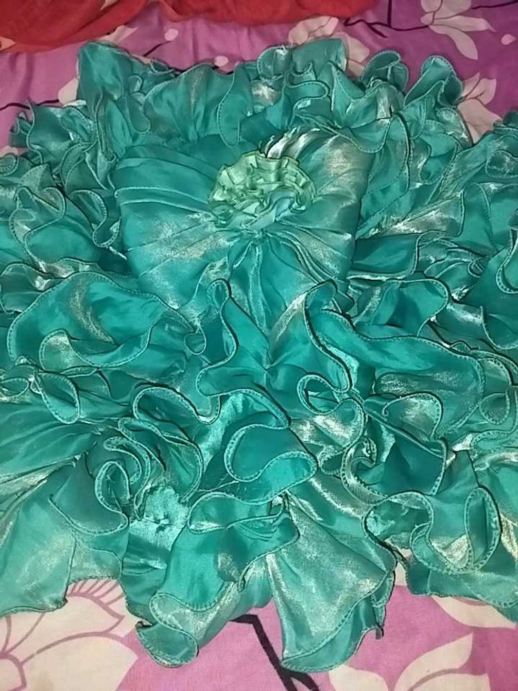 SHADING GREEN FROCK