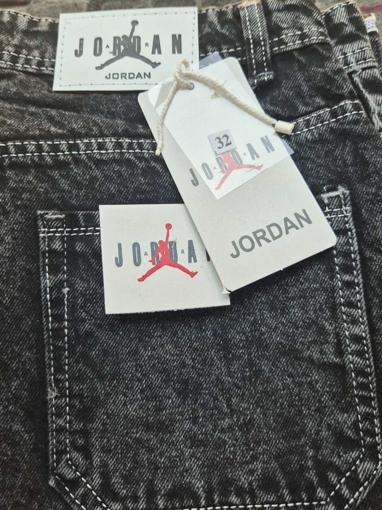 Jordan Washed Black Denim Jeans - Size 32