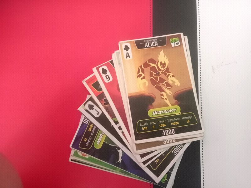 Ben 10 Cards || Priyagold Classic Creme
