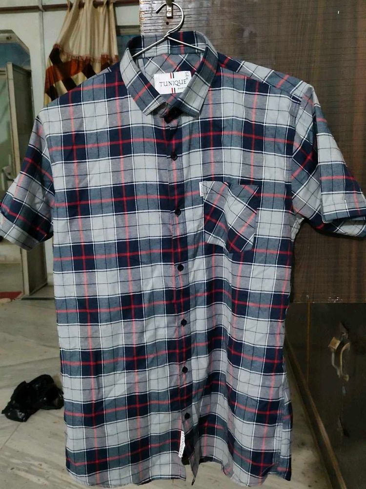 Plaid Casual Shirt