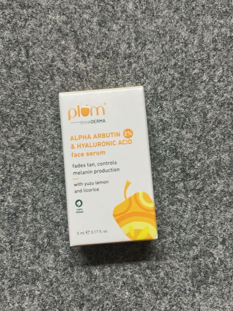 Plum Alpha Arbutin Face Serum