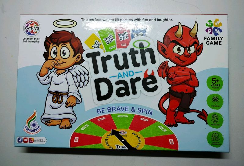 Truth And Dare Family Fun Game