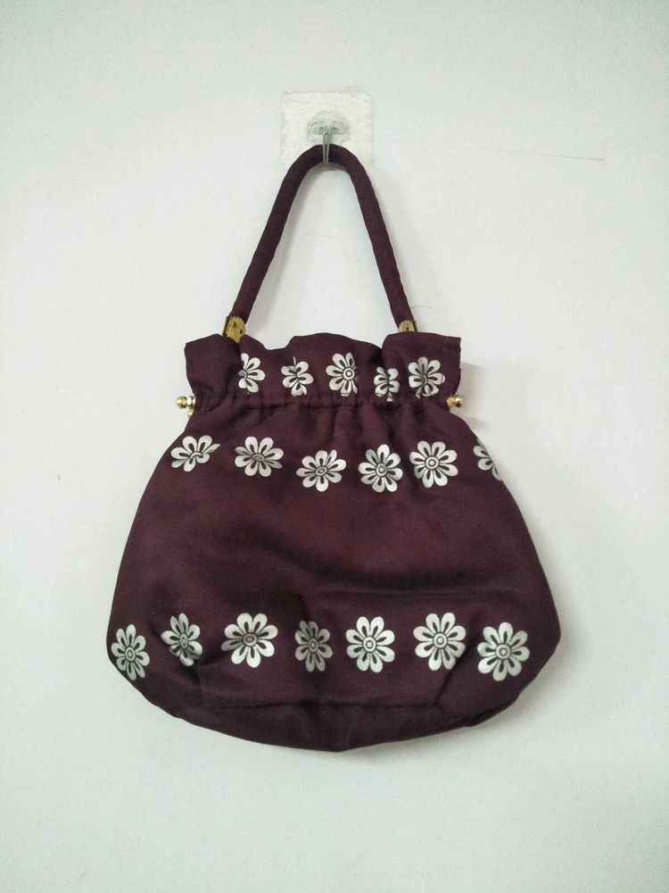 Maroon Clutch
