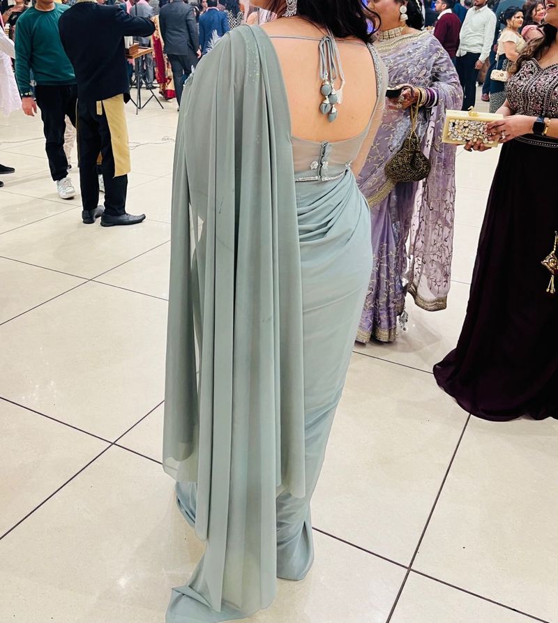 Drapped Saree