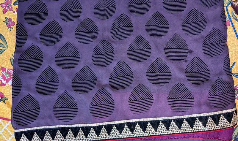Shimmery Party Wear Saree