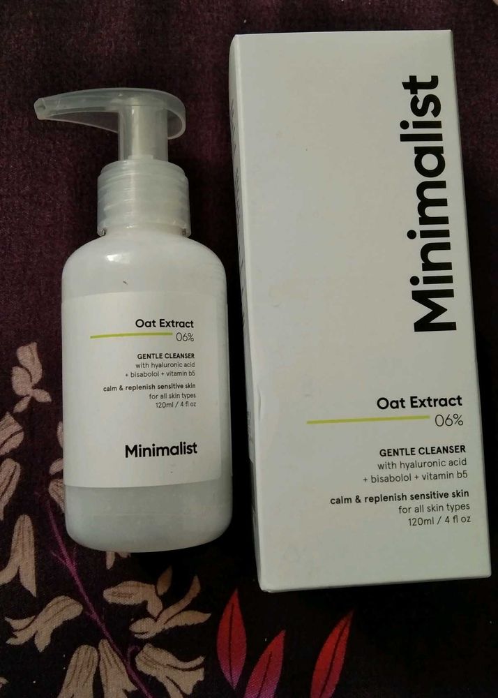 Minimalist Oat Extract Gentle Cleanser