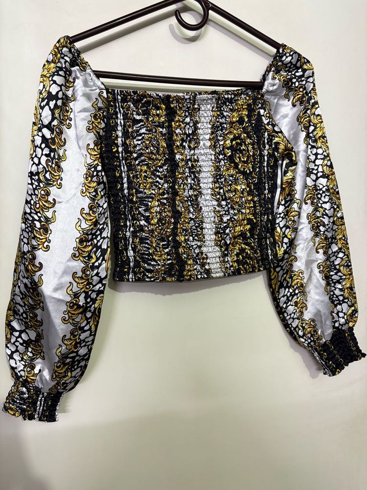 Long Sleeve Crop Top (new)