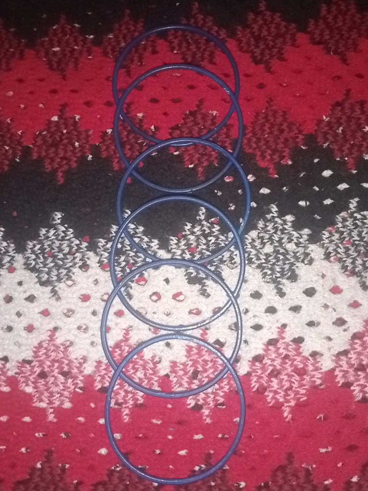 Blue Bangles - Set of 6 ,  beautiful women&#39;s chain