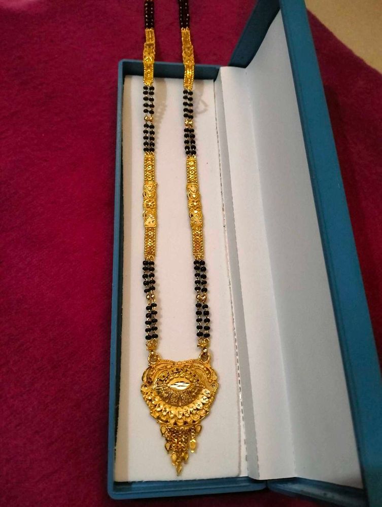 Elegant 1gram Gold Mangalsutra Necklace