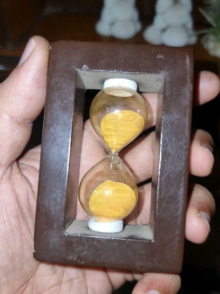 Vintage Hourglass Decor