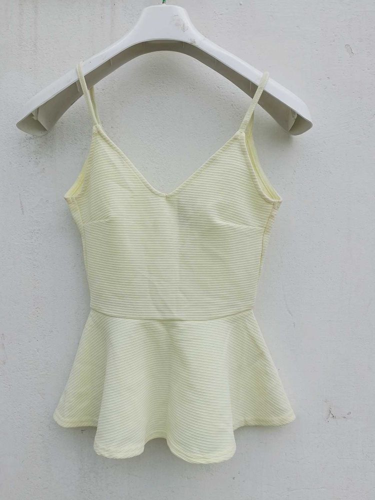 Branded Peplum Top.