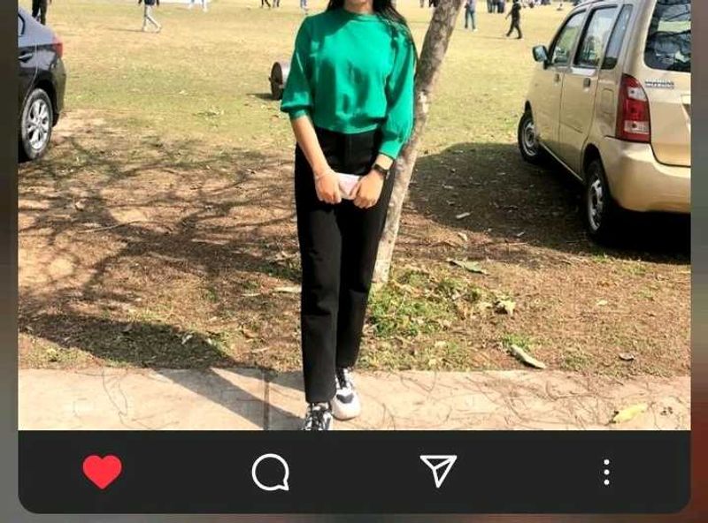 Crop Oversized  Sweater 💚