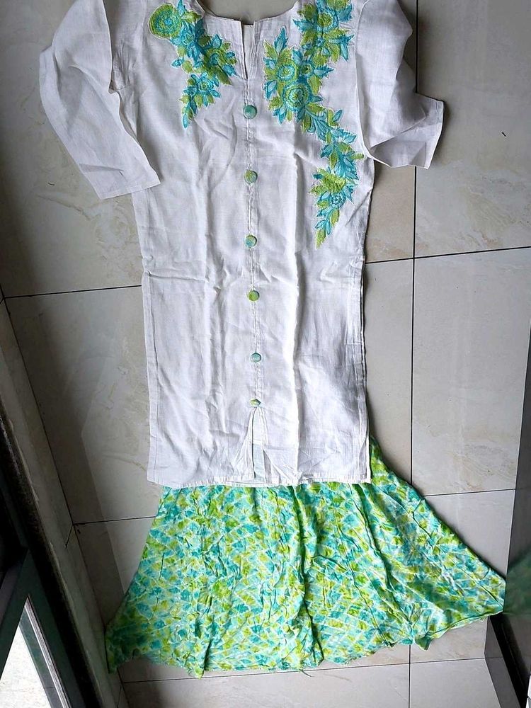 Kurti Skirt Set