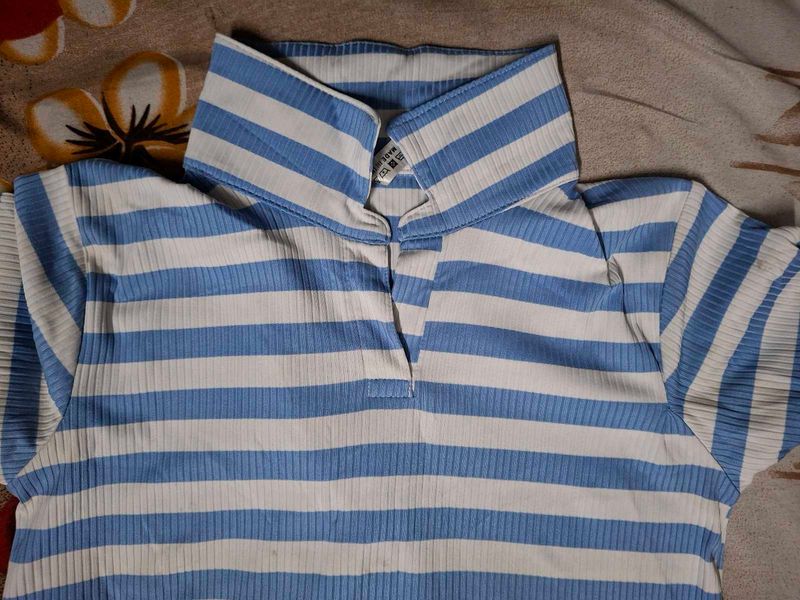 Striped Polo top