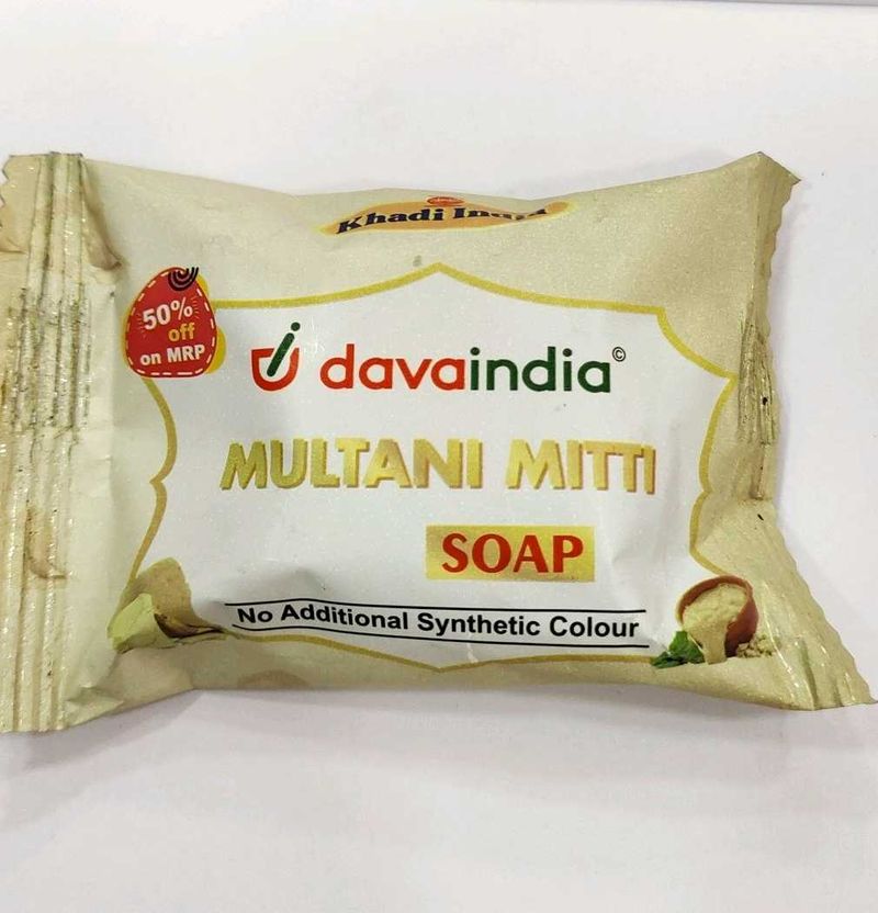 Multani Mitti Soap ( 75gm ) ( Pack Of 4 )