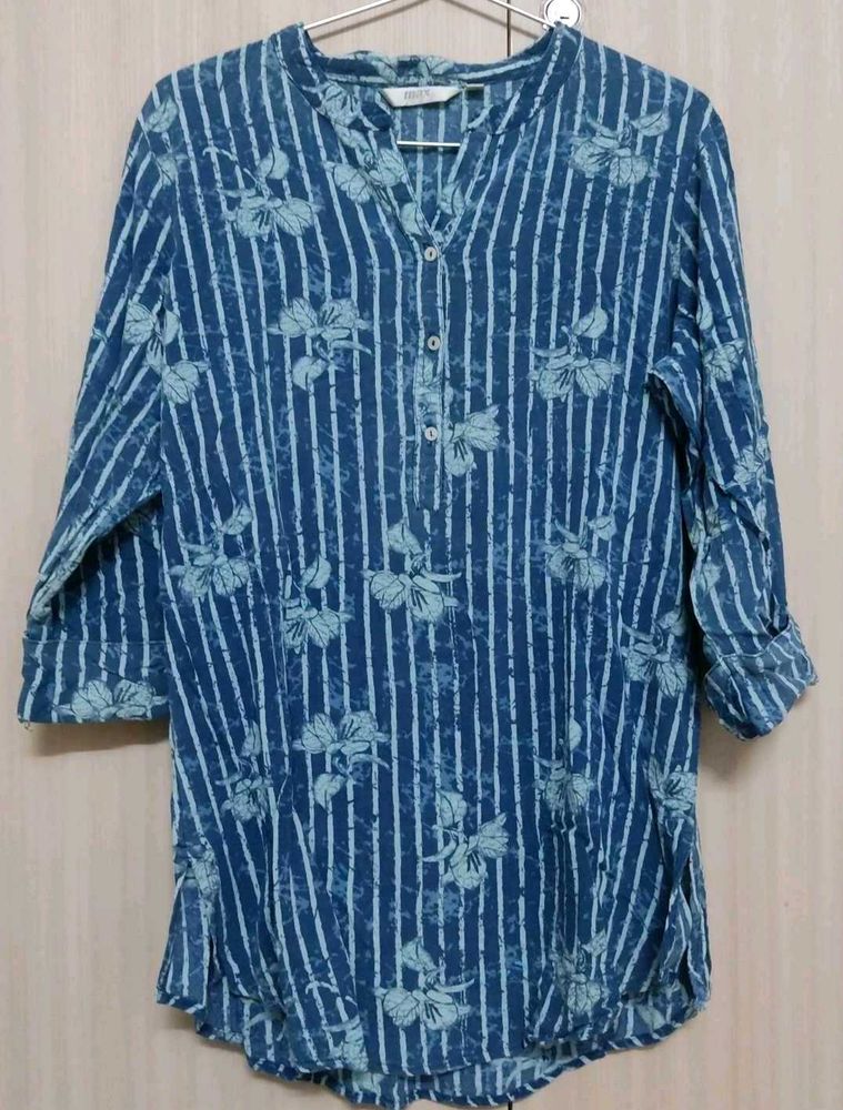 Floral Striped Top