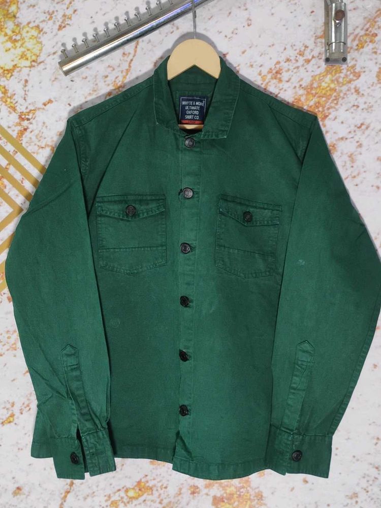 Denim Button-Down Shirt