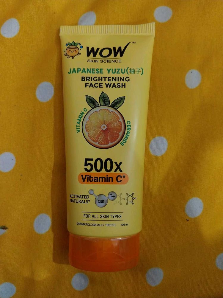 WOW Japanese Yuzu Face Wash