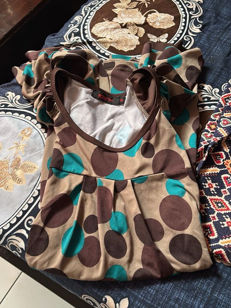 Retro Polka Dot Top
