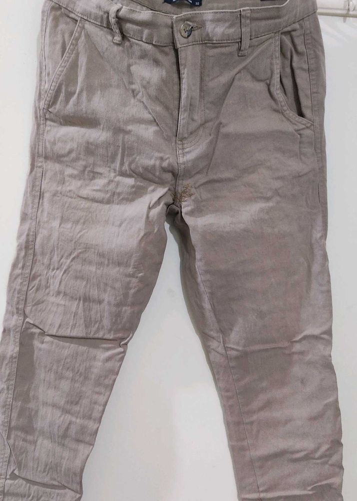 Men's Casual Khaki Trousers