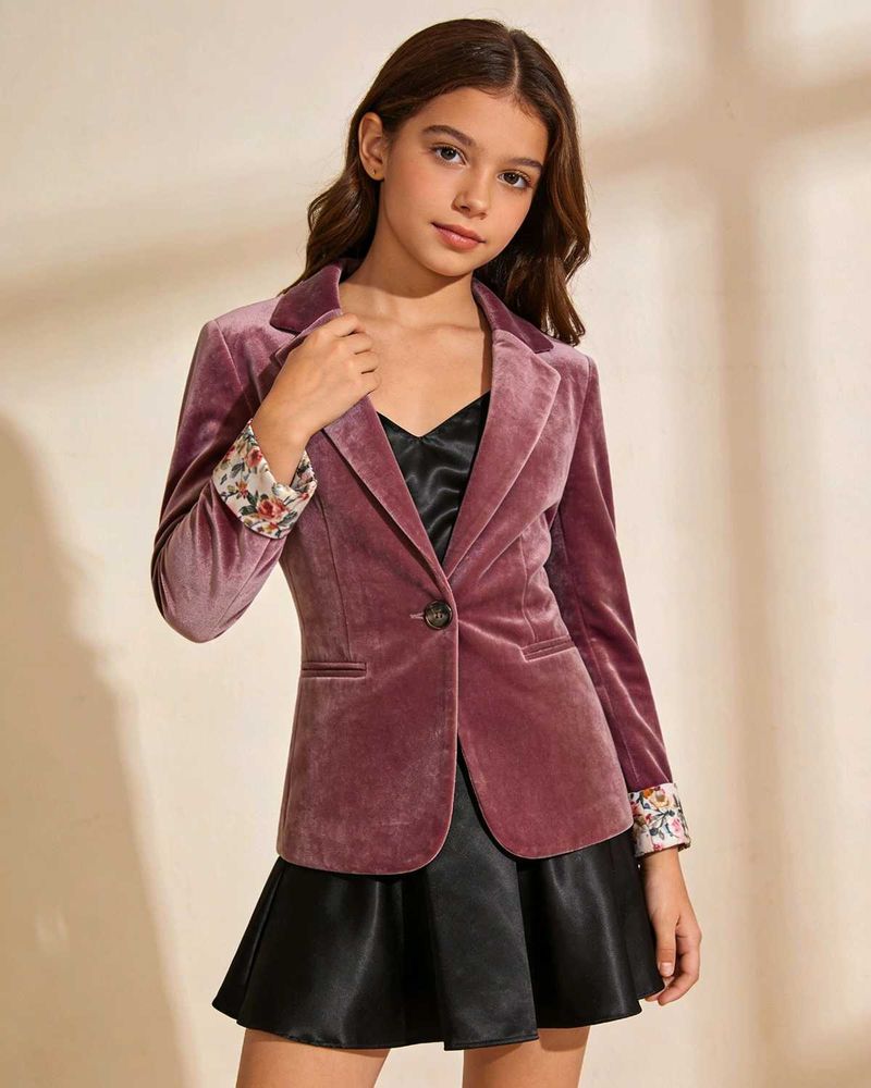 Velvet Blazer