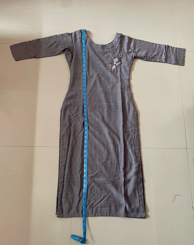 Grey Kurta Pant