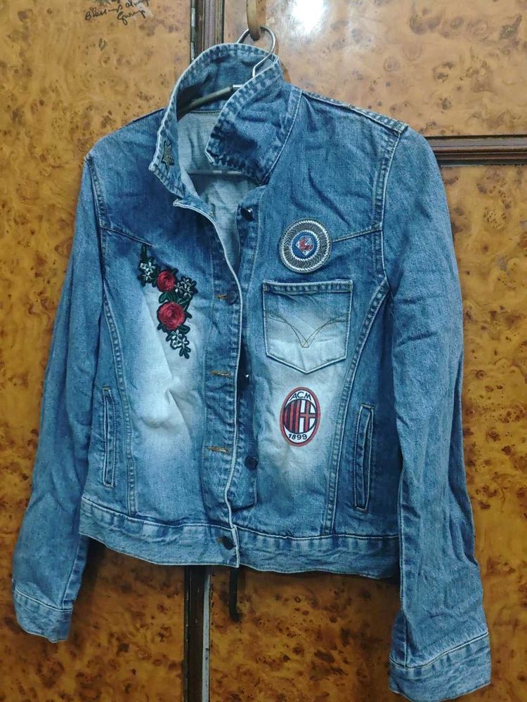 Embroidered Denim Jacket