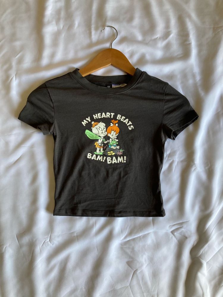 H&amp;M Cropped Tee