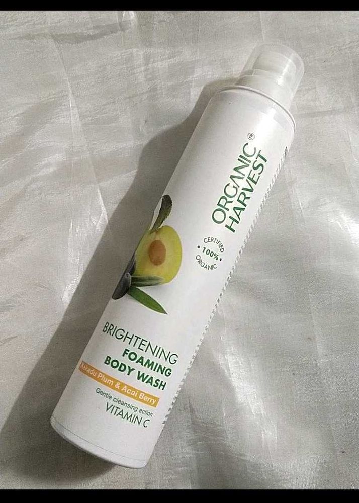 Organic Harvest Brightening Foaming Body Wash