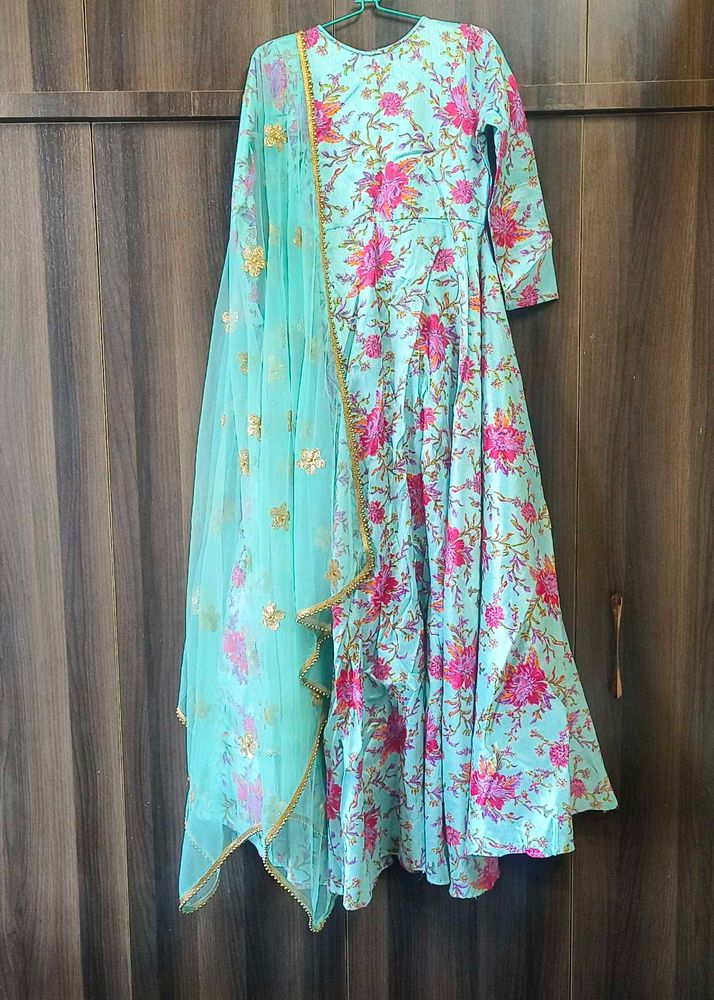 Frock/Gown  With Dupatta