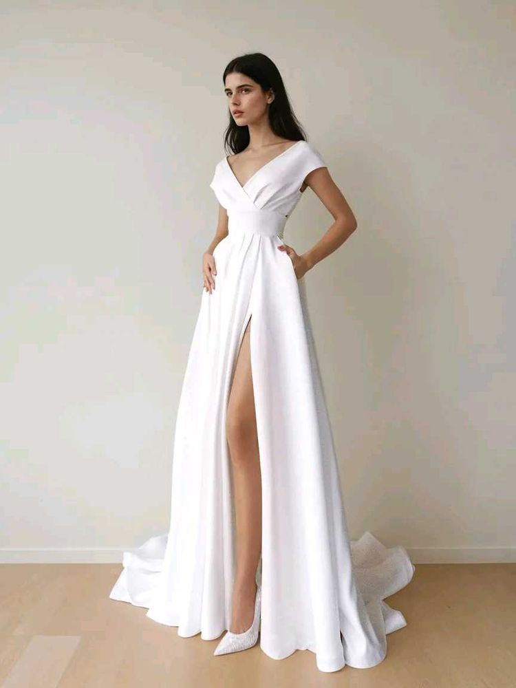 Newme Slit Dress 🤍