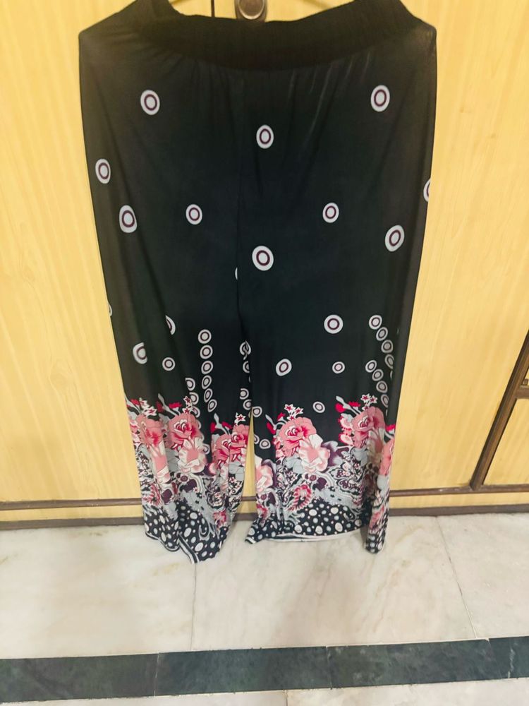 Floral Print Palazzo Pants