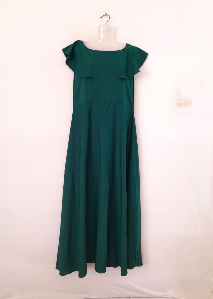 Green Casual Dress (Women&#39;s)