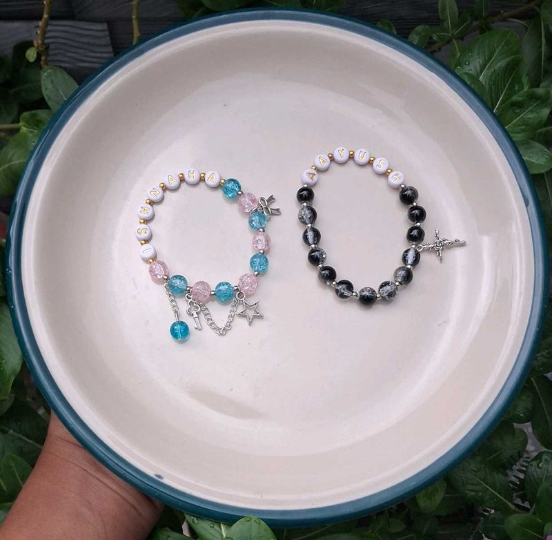 customize cutple name Bracelets