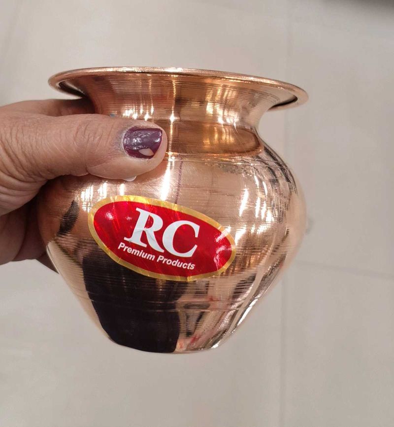 Copper Lota/kalash/chembu