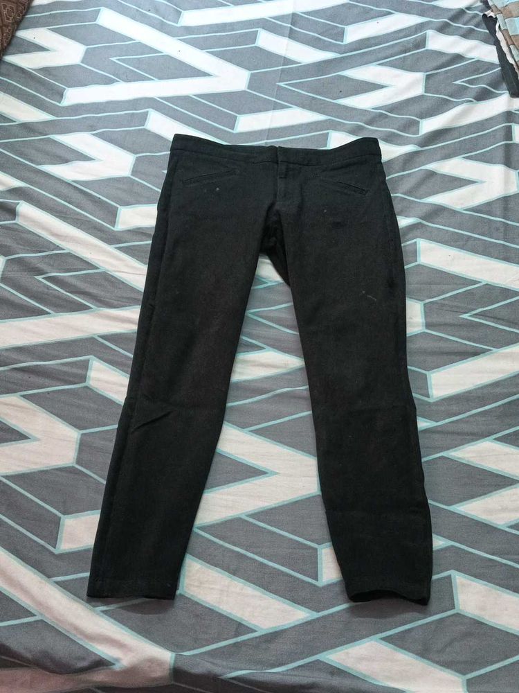 A Denim Black Pant