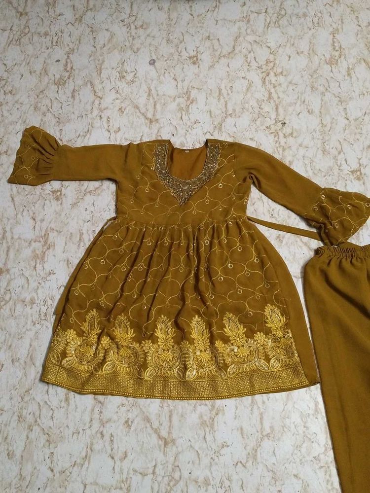 Kids Ethnic Dress with Pants