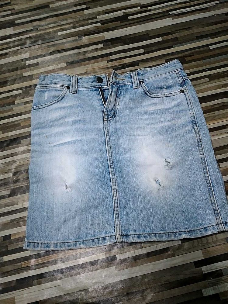 Denim Skirt