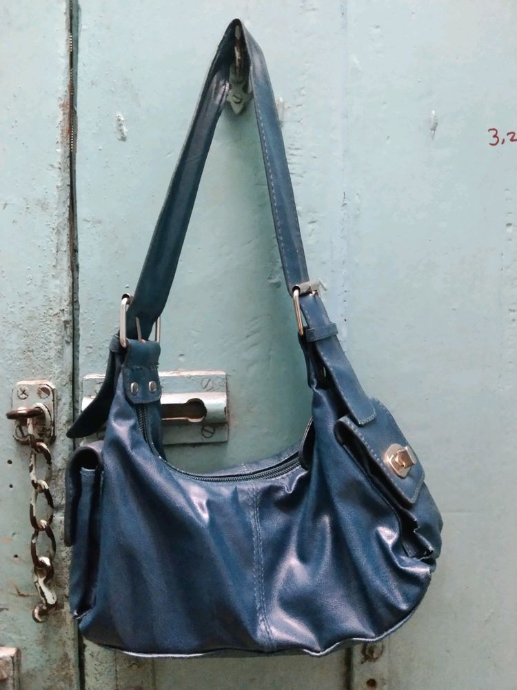 Dark Sea Green Hand Bag