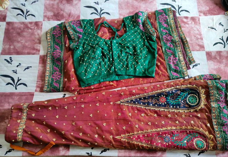 Embroidered Lehenga Choli Set