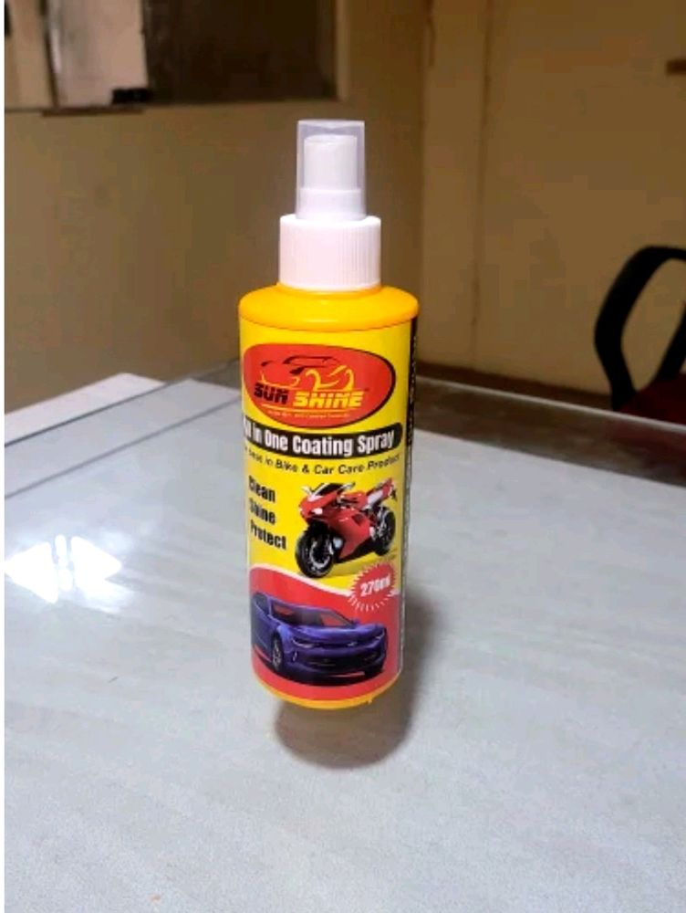 NEW SUNSHINE Car And Two Wheeler Cleaner Polish