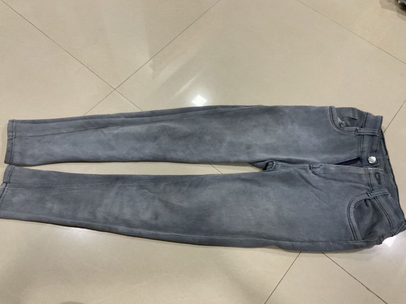 Grey Denim Jeans