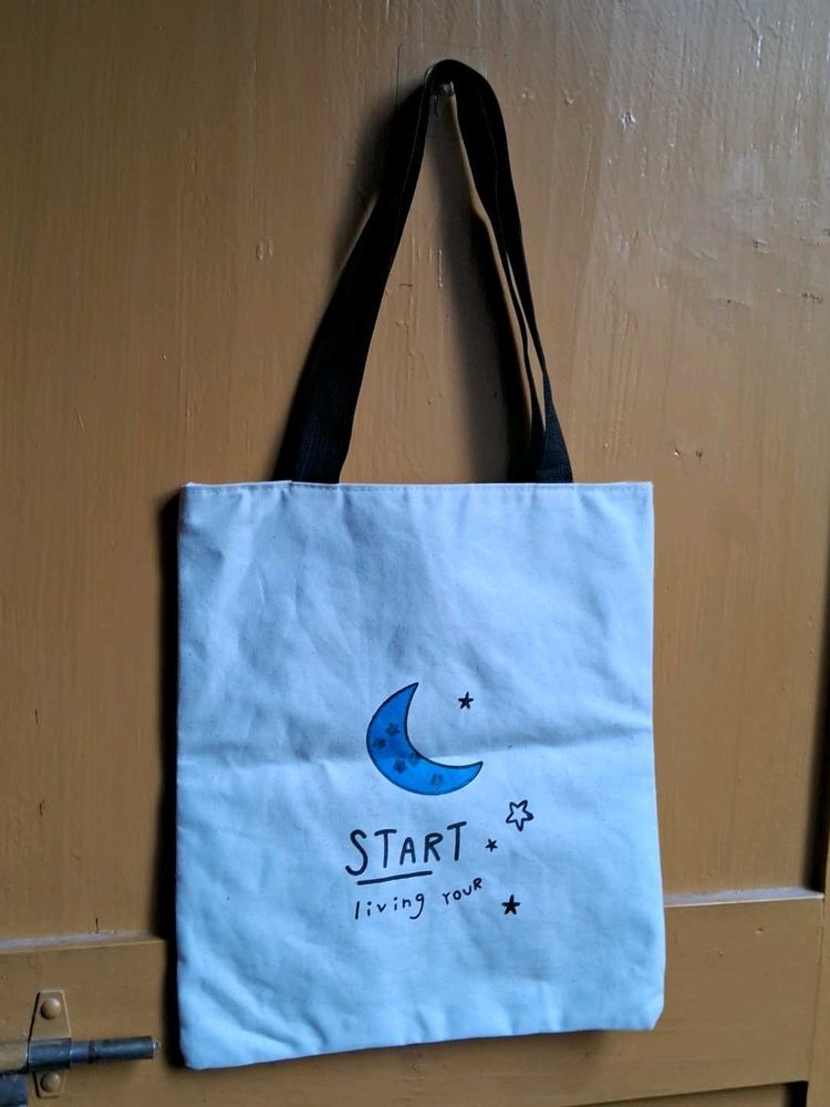 White Tote Bag