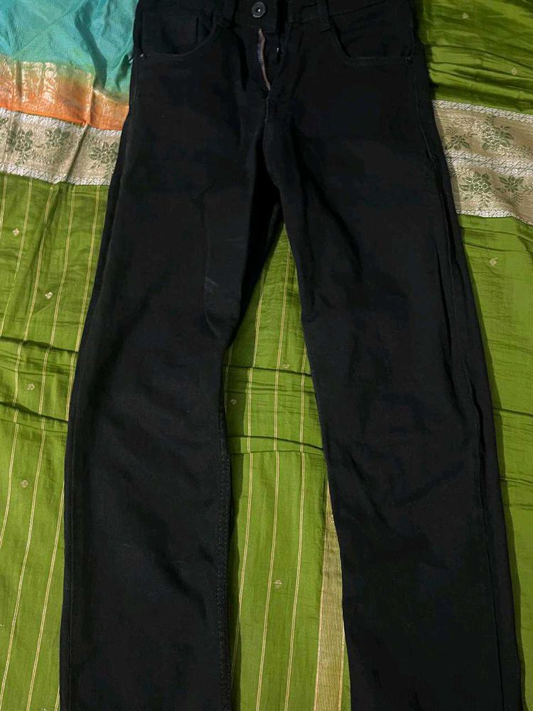 Black Denim Jeans Men/Woman