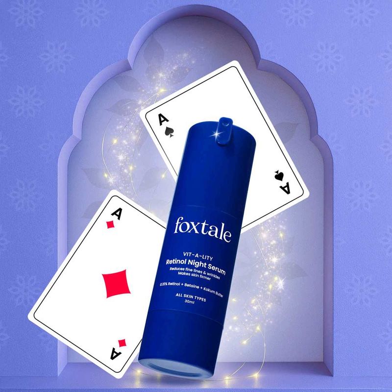 New Sealed Foxtale Retinol night face serum